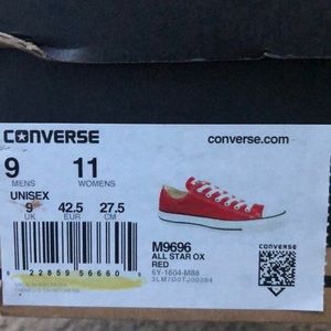Converse Shoes - Mens 9 Women’s 11 Converse Shoes - Mens 9 Women’s 11